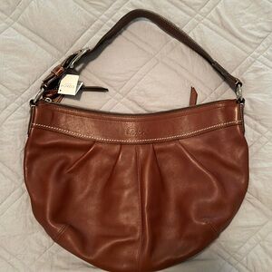 Coach Large Brown Hobo Purse No. G0973-F13731